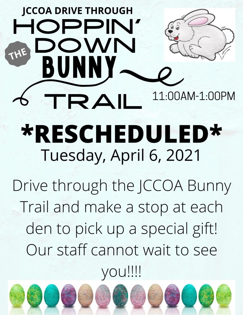 Hoppin' Down the Bunny Trail - Reschedule